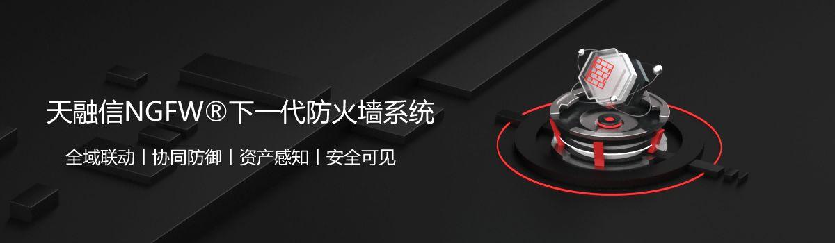 天融信NGFW®下一代防火墙系统